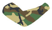 Load image into Gallery viewer, Green Camo Arm Sleeves