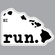 Load image into Gallery viewer, State run. Outline Decal