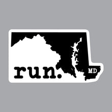 Load image into Gallery viewer, State run. Outline Decal