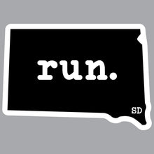 Load image into Gallery viewer, State run. Outline Decal