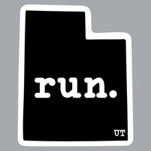 Load image into Gallery viewer, State run. Outline Decal