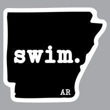 Load image into Gallery viewer, State swim. Outline Decal