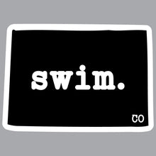 Load image into Gallery viewer, State swim. Outline Decal