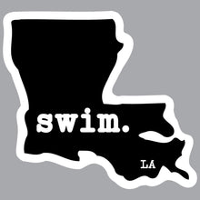 Load image into Gallery viewer, State swim. Outline Decal