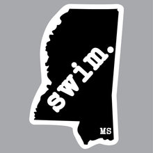 Load image into Gallery viewer, State swim. Outline Decal