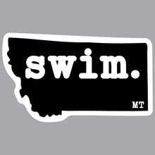 Load image into Gallery viewer, State swim. Outline Decal