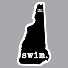 Load image into Gallery viewer, State swim. Outline Decal