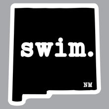 Load image into Gallery viewer, State swim. Outline Decal