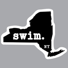 Load image into Gallery viewer, State swim. Outline Decal
