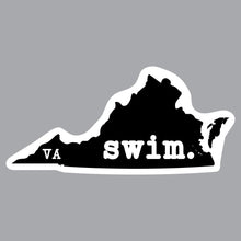 Load image into Gallery viewer, State swim. Outline Decal