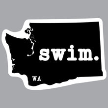 Load image into Gallery viewer, State swim. Outline Decal