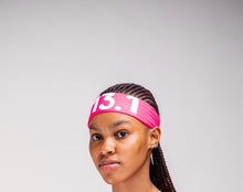 Load image into Gallery viewer, 13.1 Neon Pink Headband
