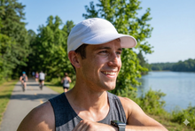 Load image into Gallery viewer, WHITE MARATHON CAP
