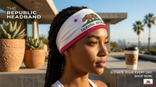 Load image into Gallery viewer, Califonia Republic Headband
