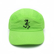Load image into Gallery viewer, MARATHON CAP: Neon Green Runnergirl
