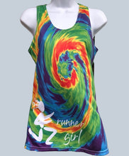 Load image into Gallery viewer, Runner Girl Tie-Dye -- Women's Tank
