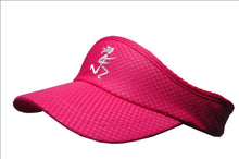 Load image into Gallery viewer, RUNNER GIRL VISOR: HOT PINK
