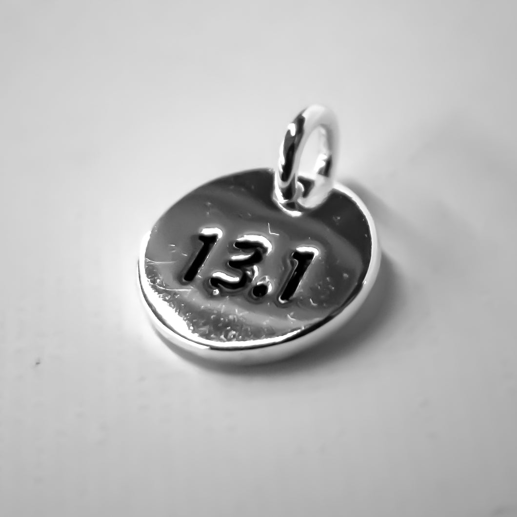 13.1 Silver Plated Disc Charm