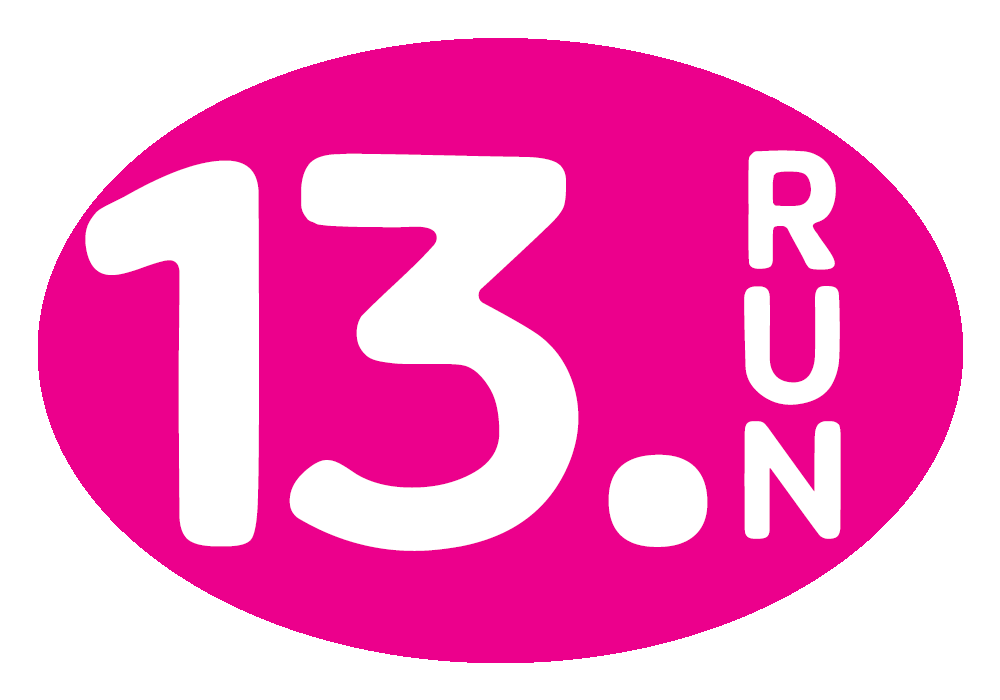 13.Run Oval Decal - Pink