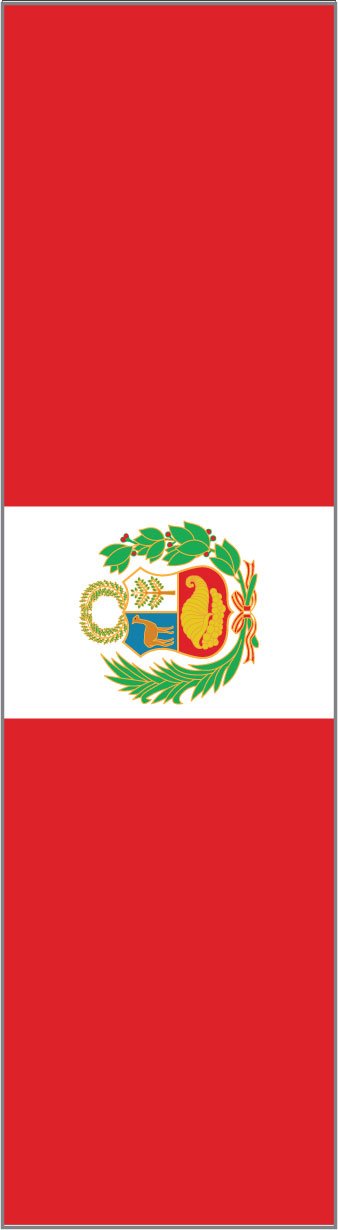 Peru Flag Headband