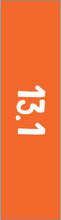Load image into Gallery viewer, 13.1 Neon Orange Headband

