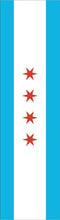 Load image into Gallery viewer, Chicago Flag Headband
