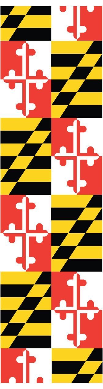 Maryland Flag Small Headband