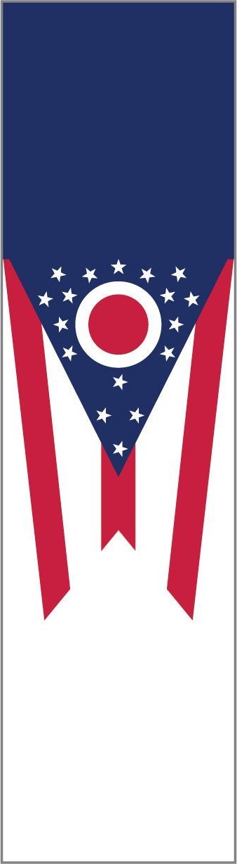 Ohio Flag Headband