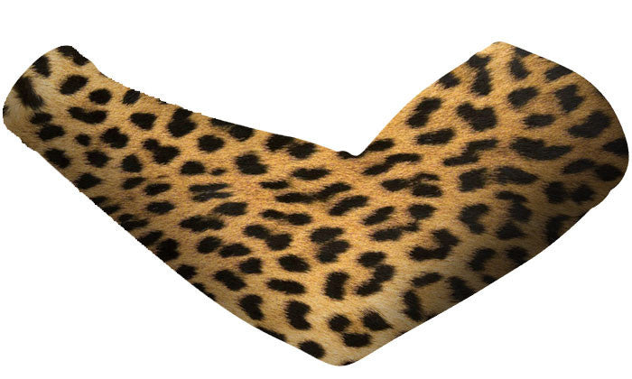 Cheetah Print Arm Sleeves
