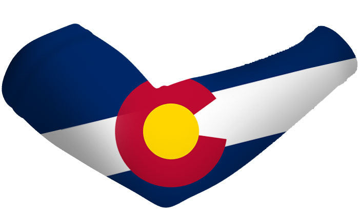 Colorado State Flag Arm Sleeves