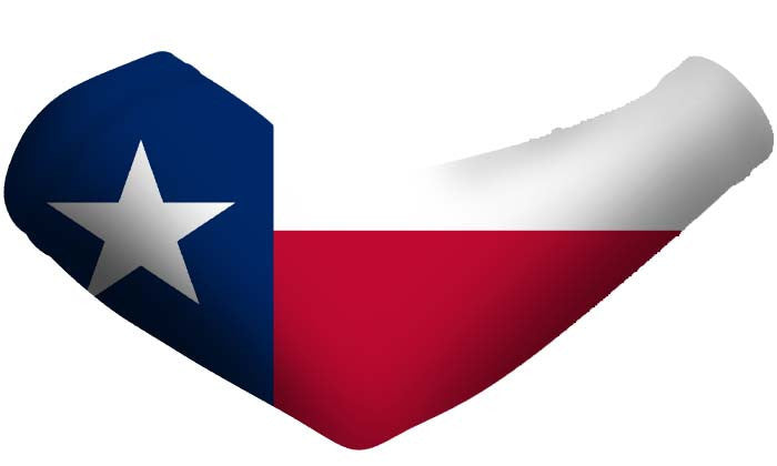 Texas State Flag Arm Sleeves