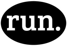 Load image into Gallery viewer, run. Colored Oval Decal (C)

