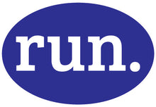 Load image into Gallery viewer, run. Colored Oval Decal (C)
