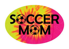 Load image into Gallery viewer, Soccer Mom Colored Oval Decal

