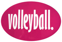 Load image into Gallery viewer, Volleyball Oval Magnet
