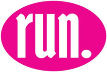 Load image into Gallery viewer, run. Colored Oval Decal
