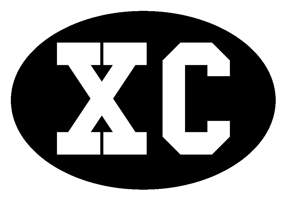 XC Oval Decal