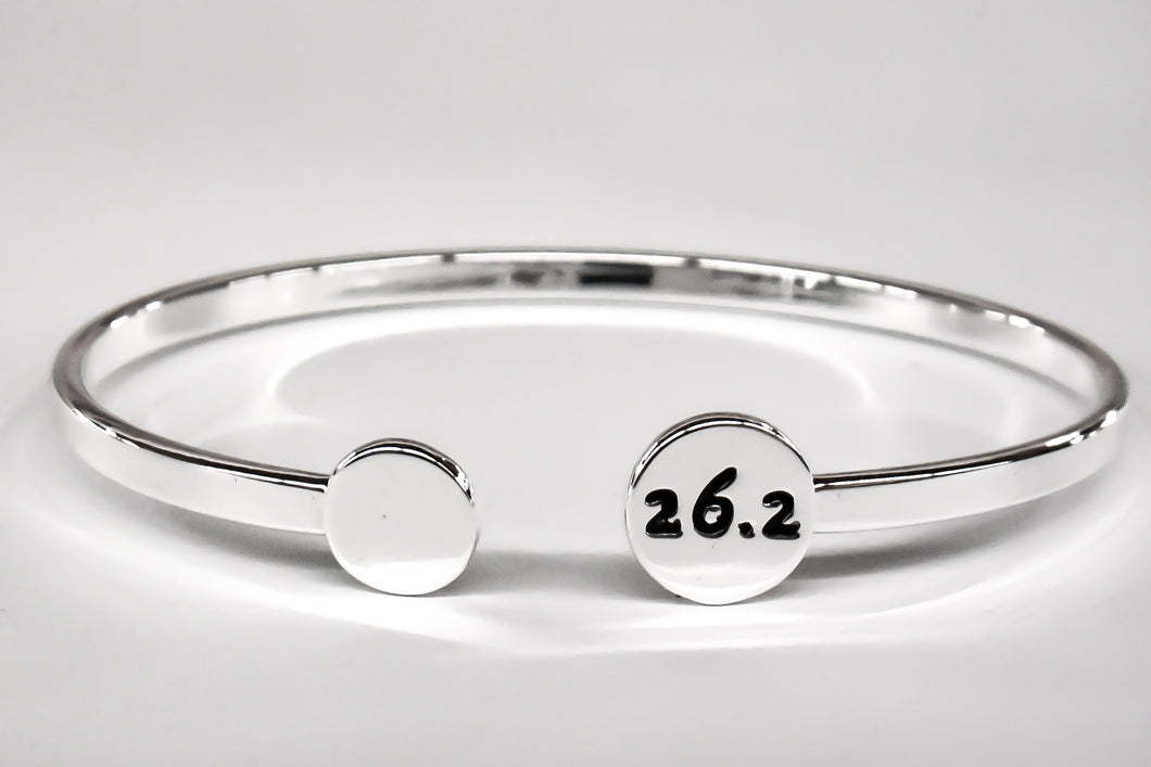 26.2 Silver Plated Bangle