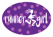 Load image into Gallery viewer, Runner Girl Colored Oval Decal
