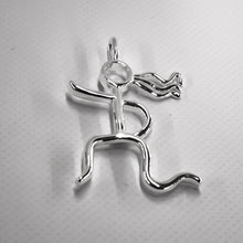 Load image into Gallery viewer, Silver Plated Big Floating Charm
