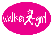Load image into Gallery viewer, Walker Girl Colored Oval Decal
